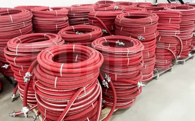 Custom Steam Hose Shipped to Brazil, Supporting High-Temperature Industrial Applications
