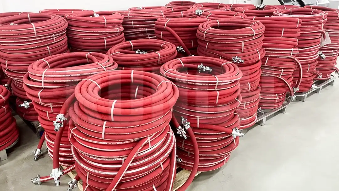 flexible steam hose