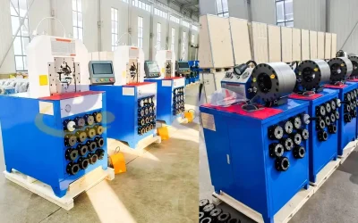 Hydraulic Hose Crimping Machine Shipped to Serbia – Supporting Local Industry with Reliable Crimping Technology